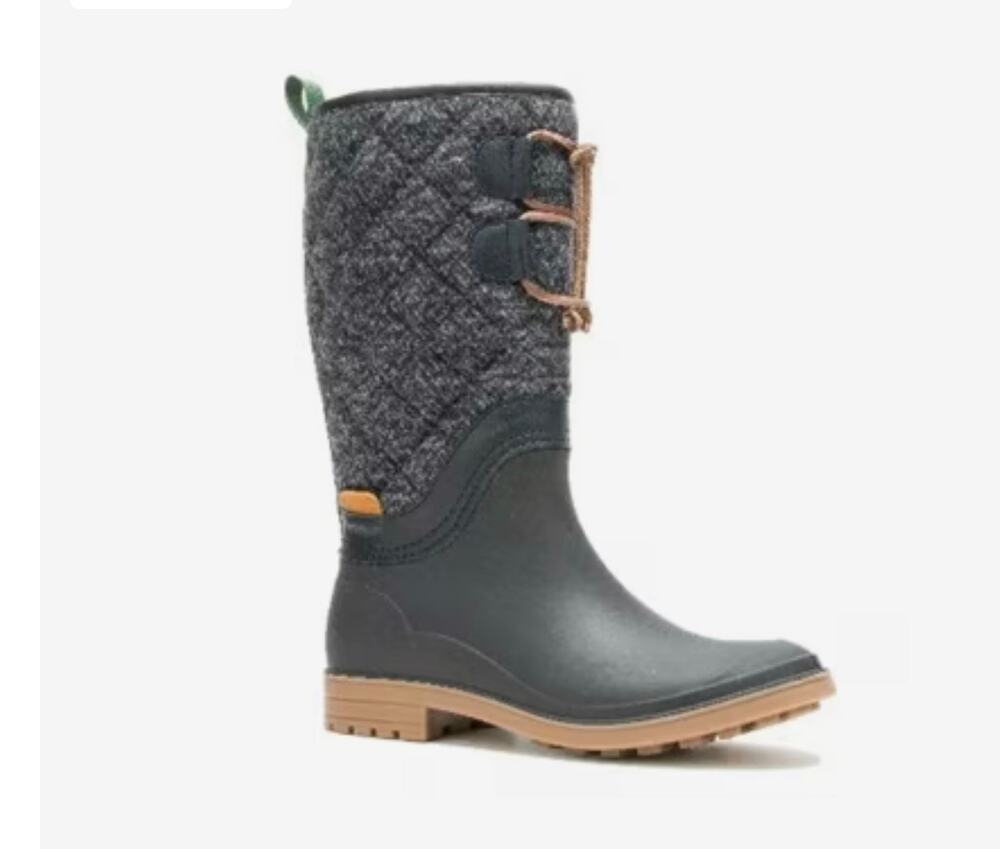 New Kamik Abigail Snow Boot - Women's black & white sz 7